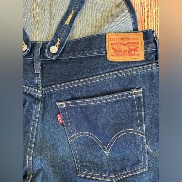 Vintage‎ Womens Levis Special Reserve Bibs Large - Picture 11 of 16